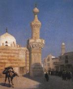 Jean - Leon Gerome A Hot Day in Cairo oil on canvas